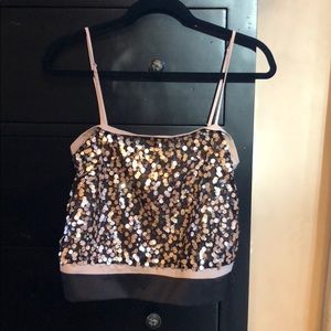 House of Harlow Sequin Cami